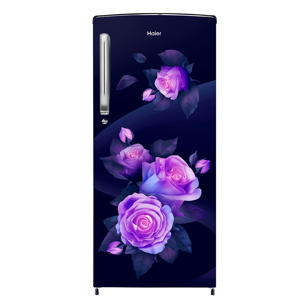 Haier 205L 3 Star Direct Cool Fridge in Glossy Marine Rose Finish