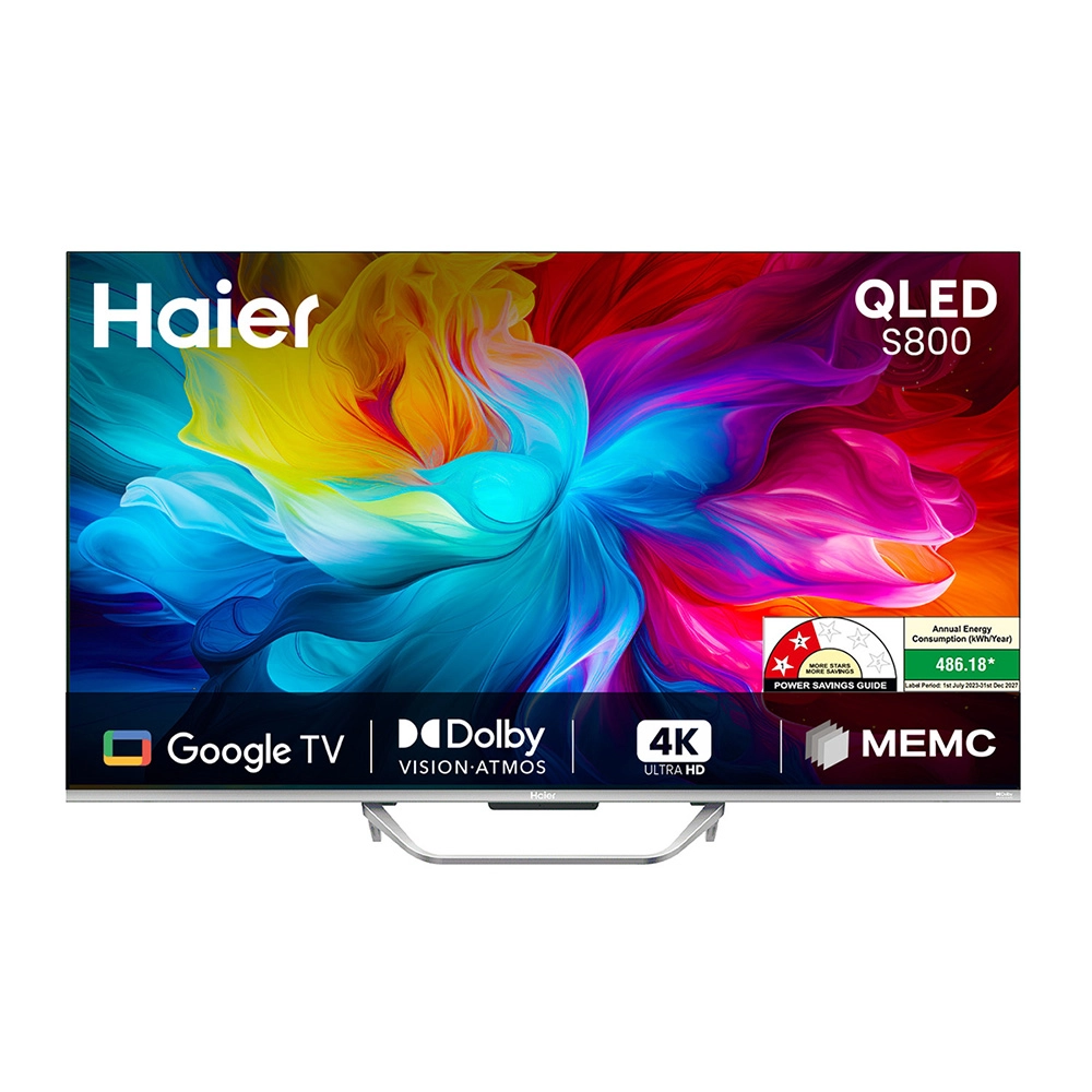 Haier S800 QLED 216cm (85) Google TV | Dolby Vision.Atmos