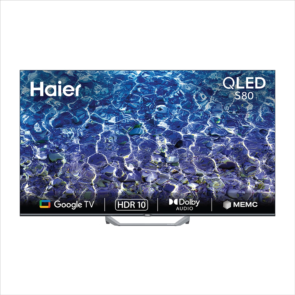 Haier S80 QLED 165cm (65) Google TV | Gaming 120 Hz