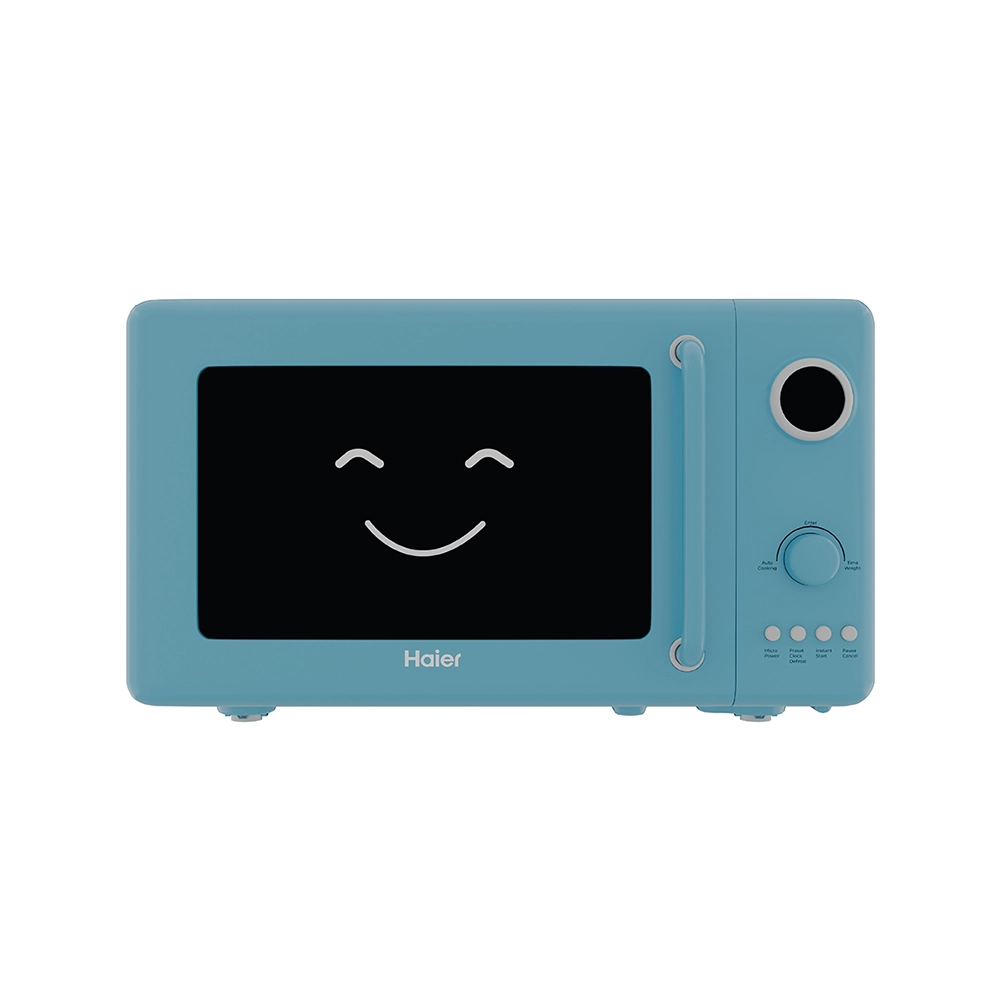 Haier Vogue 20L Blueberry Solo Microwave Oven with Auto Cook Menus I Digital Display