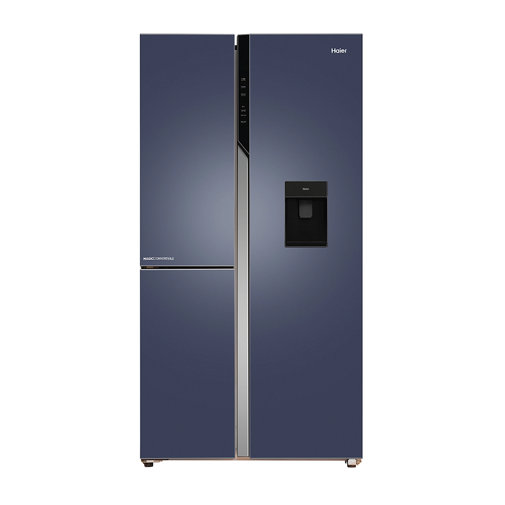 Haier 592L Graphite Black 3 Door Smart Convertible Refrigerator