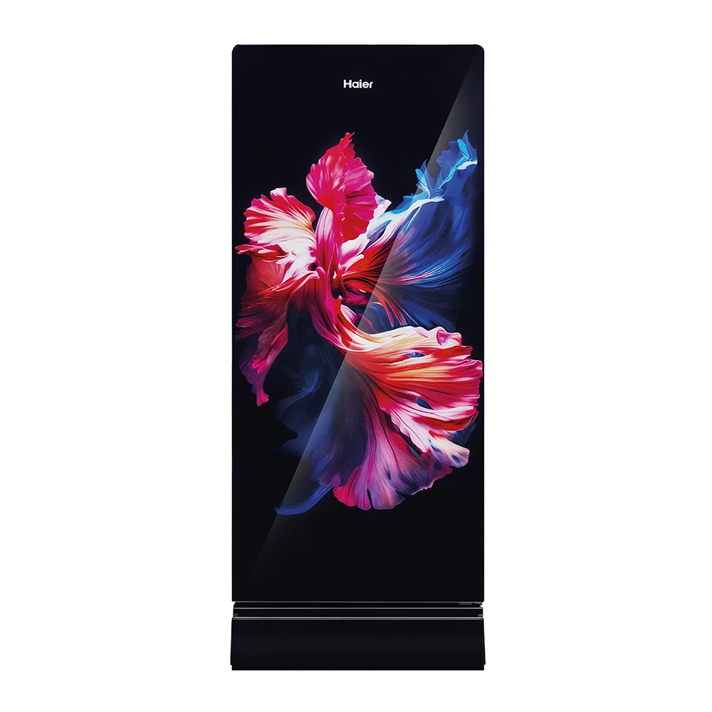 Haier 190 L  5 Star  Wave Glass  Single Door Refrigerator
