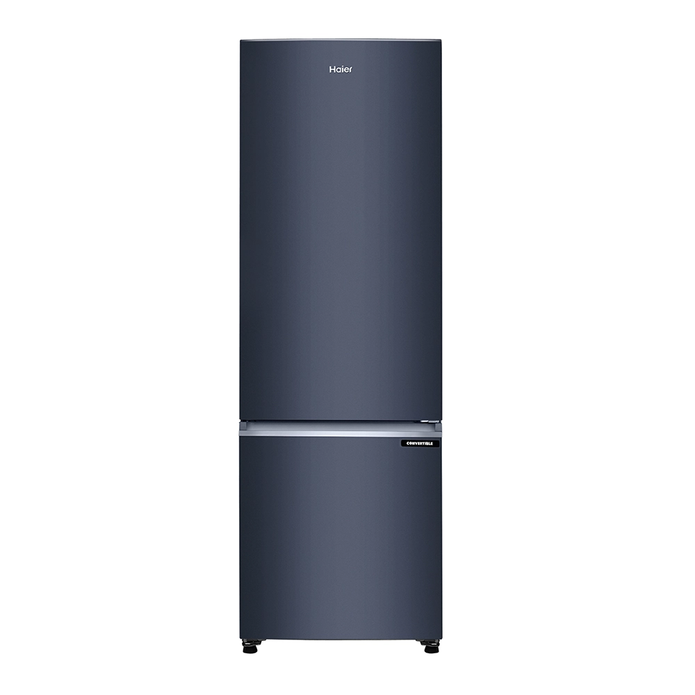 Haier 265L  2 Star  Graphite Black Bottom Mount Refrigerator