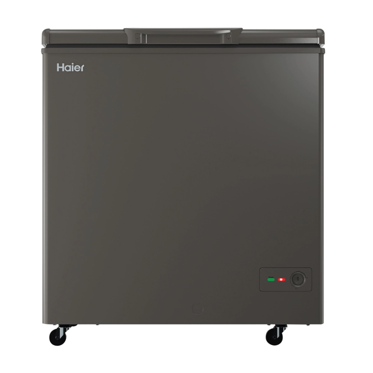 Haier 235 Ltr Single door- Embossed Titanium Grey colour Convertible Hard top Freezer