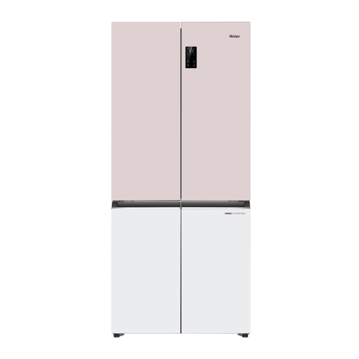 Haier Lumiere 520L 3 Star Rosetyte White French Door Refrigerator
